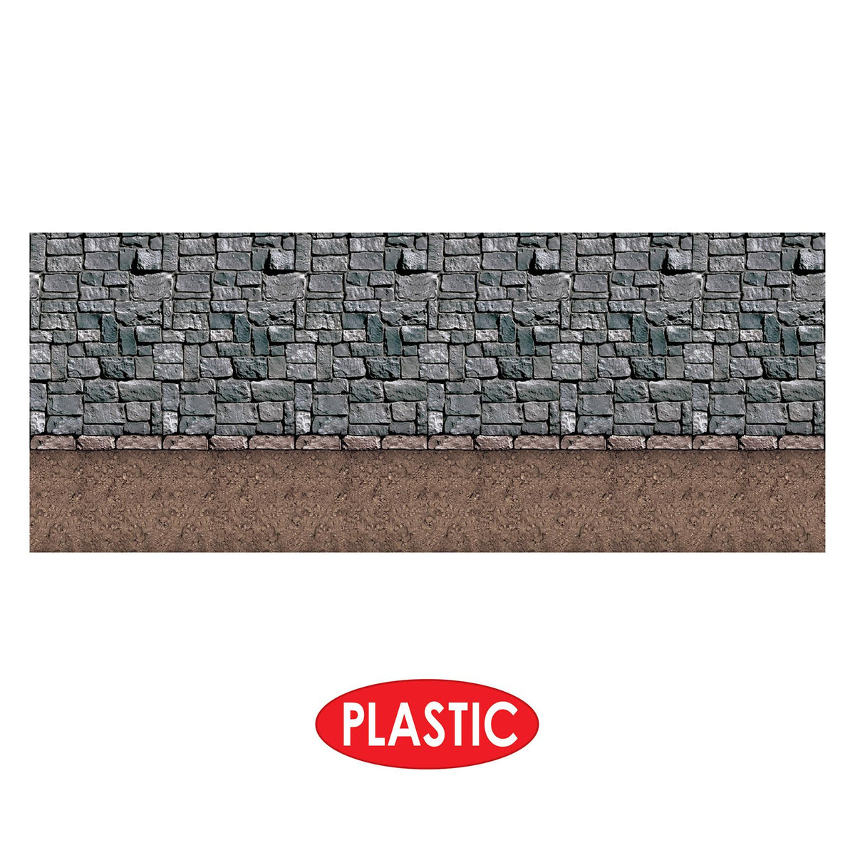 Beistle Dirt Floor Backdrops – 2-tlg., Je 4x30 Fuß – Für Halloween & Mittelalter-Partys