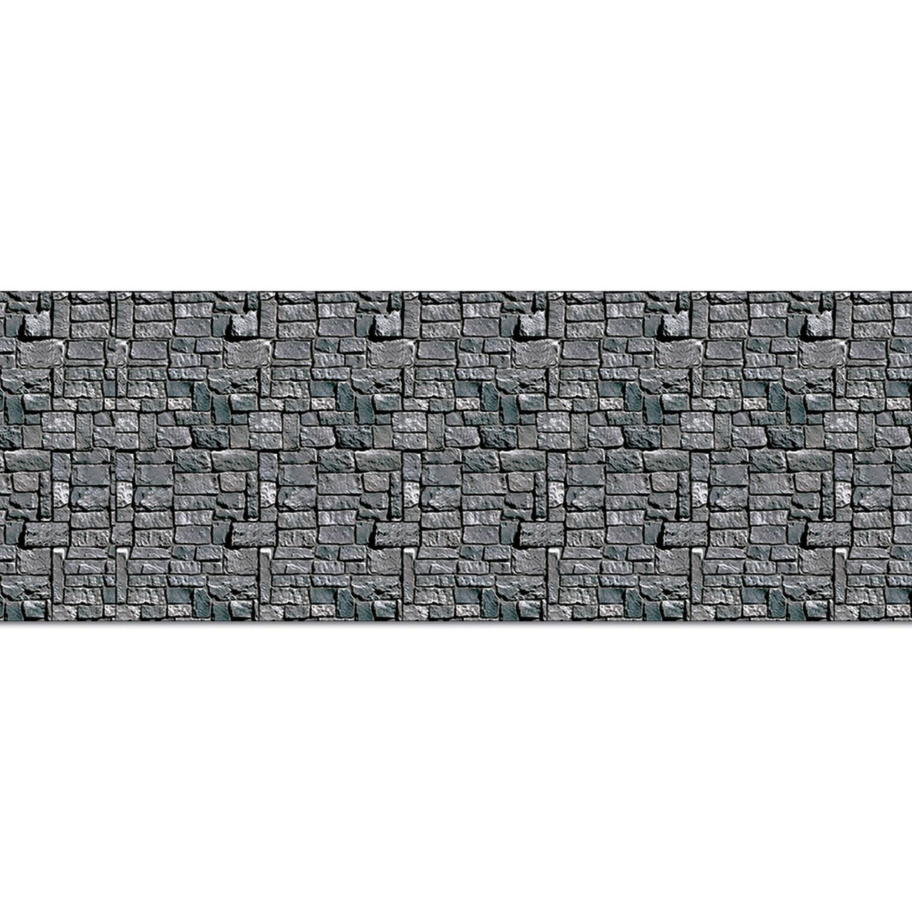 Beistle Halloween Stone Wall Backdrop