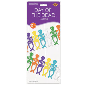 Bulk Day Of The Dead Garland (Case of 12) by Beistle
