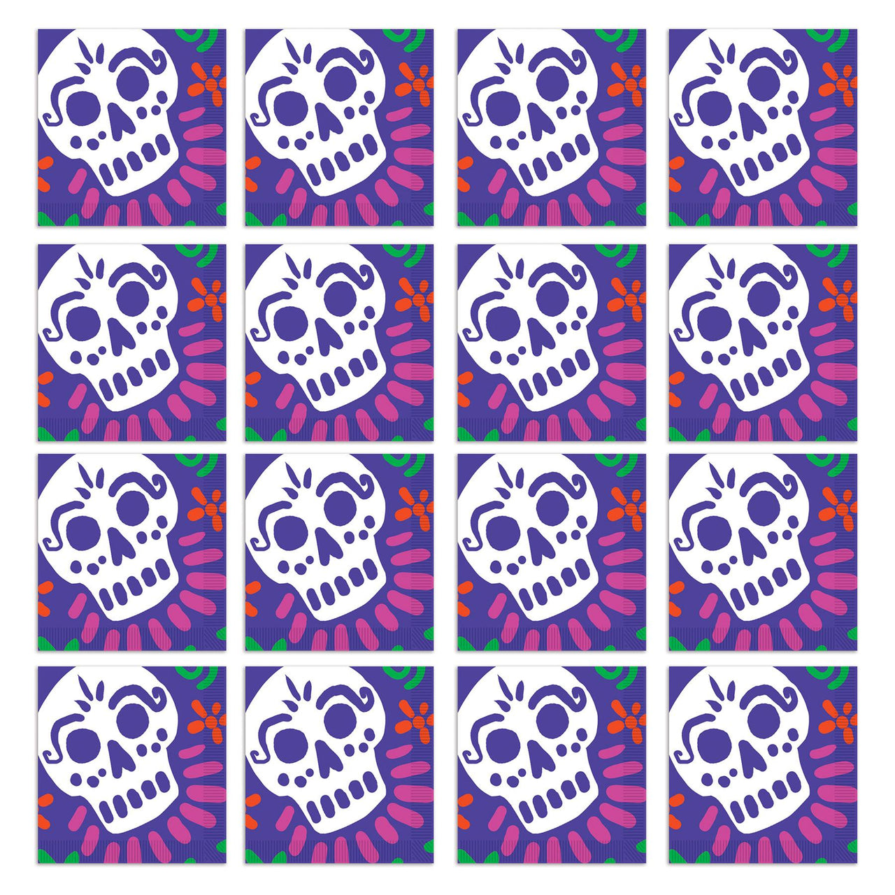 Day Of The Dead Luncheon Napkins