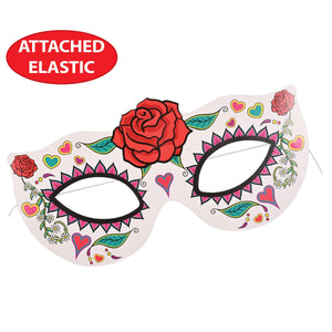 Beistle Day Of The Dead Half Masks