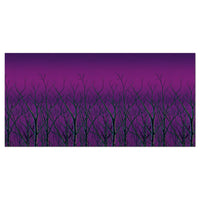 Beistle Halloween Spooky Forest Treetops Backdrop