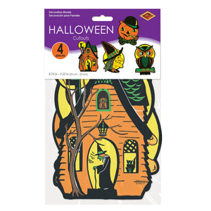 Halloween Party Supplies - Packaged Halloween Cutouts