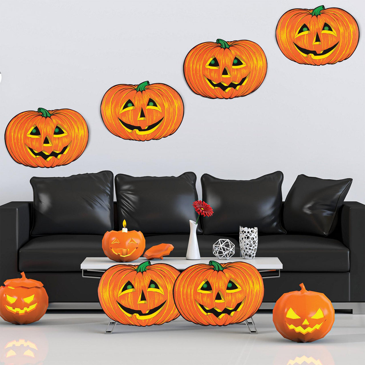 Halloween Party Supplies - Jack-O-Lantern Faces