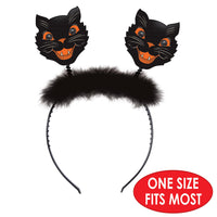 Bulk Vintage Halloween Cat Boppers (Case of 12) by Beistle