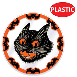 Beistle Plastic Vintage Halloween Round Placemats