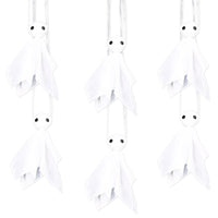 Beistle Halloween Fabric Hanging Ghosts (12 Per Case)