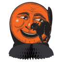 Beistle Vintage Halloween Cat & Moon Centerpiece