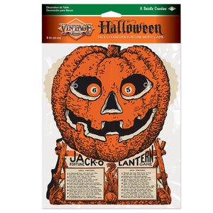 Bulk Vintage Halloween Jack-O'-Lantern Fortune Wheel Game (Case of 12) by Beistle