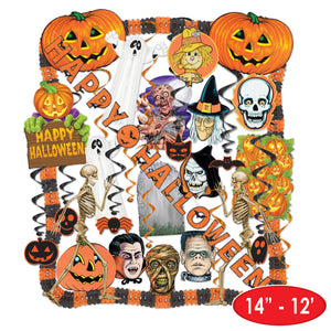 Bulk Halloween Party Decorating Kit (1/Case) by Beistle