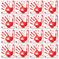 Bloody Handprints Luncheon Napkins