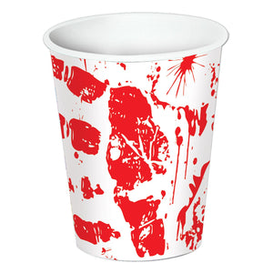 Beistle Halloween Bloody Handprints Beverage Cups (8/Pkg)