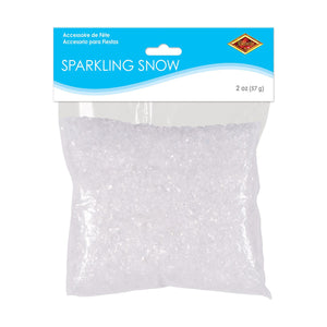 Bulk Sparkling Snow Decoration (12 Packages/Case) by Beistle
