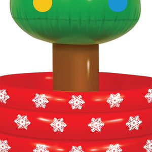 Bulk Inflatable Christmas Tree Cooler (Case of 6) by Beistle