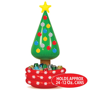 Bulk Inflatable Christmas Tree Cooler (Case of 6) by Beistle