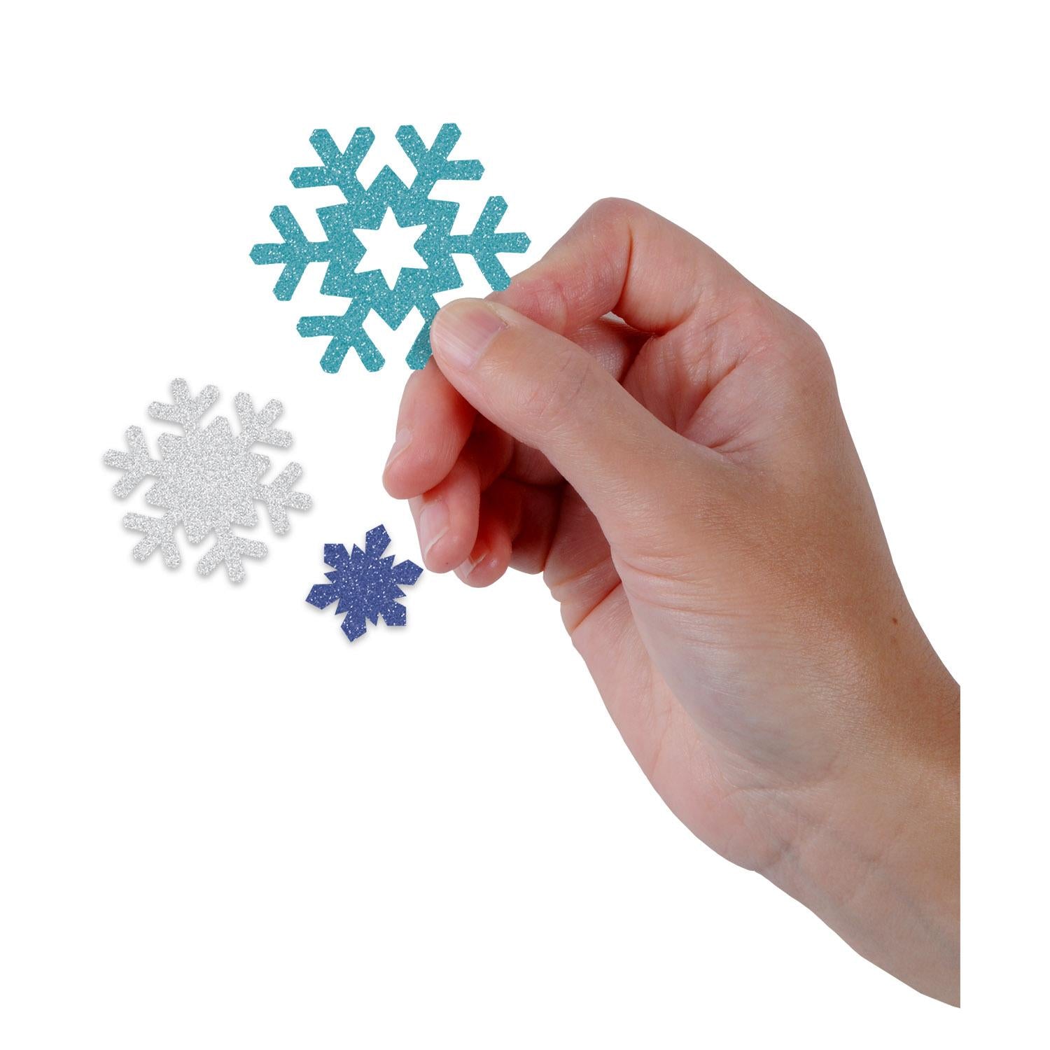 Christmas Snowflake Deluxe Sparkle Confetti (0.5 Oz/Pkg)
