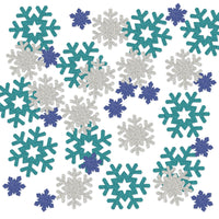 Christmas Snowflake Deluxe Sparkle Confetti (0.5 Oz/Pkg)