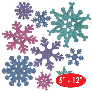 Bulk Snowflake Cutouts (Case of 108) by Beistle