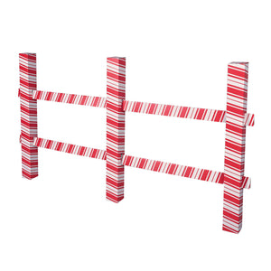 Beistle 3-D Candy Cane Fence Prop