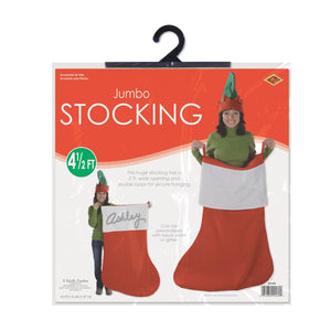 Bulk Jumbo Christmas Stocking by Beistle