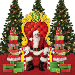 Beistle 3-D Santa's Throne Prop