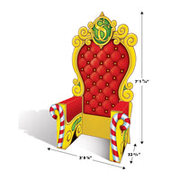 Beistle 3-D Santa's Throne Prop