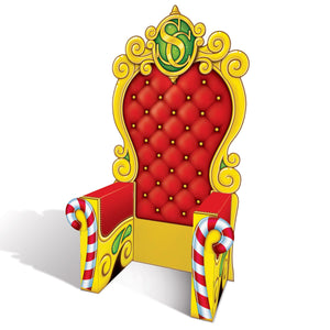 Beistle Christmas 3-D Santa's Throne Prop