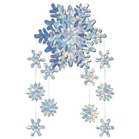 Beistle Christmas 3-D Snowflake Mobile