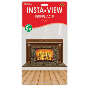 Bulk Fireplace Insta View Christmas Prop Decoration (Case of 6) by Beistle