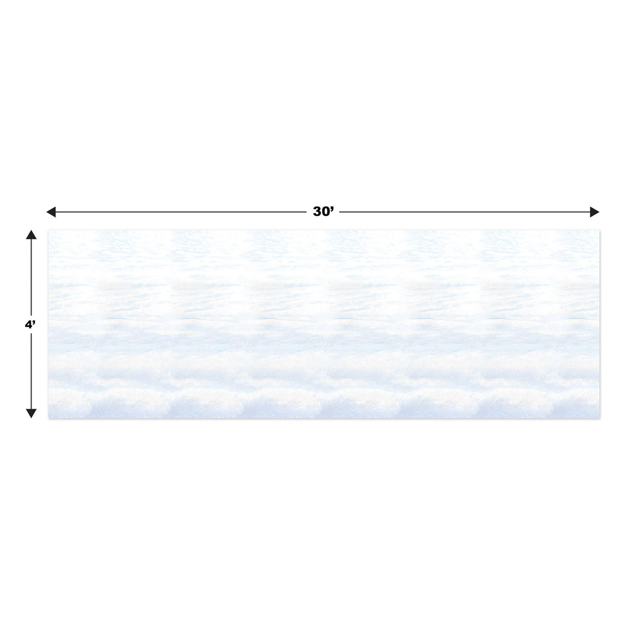 Christmas Snowscape Backdrop