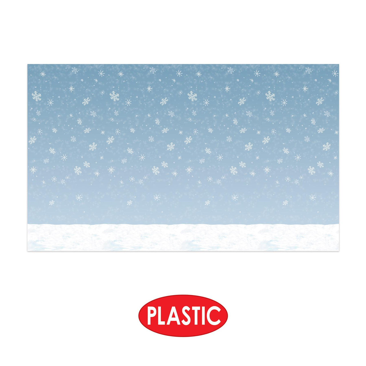 Christmas Winter Sky Backdrop (1/Package)