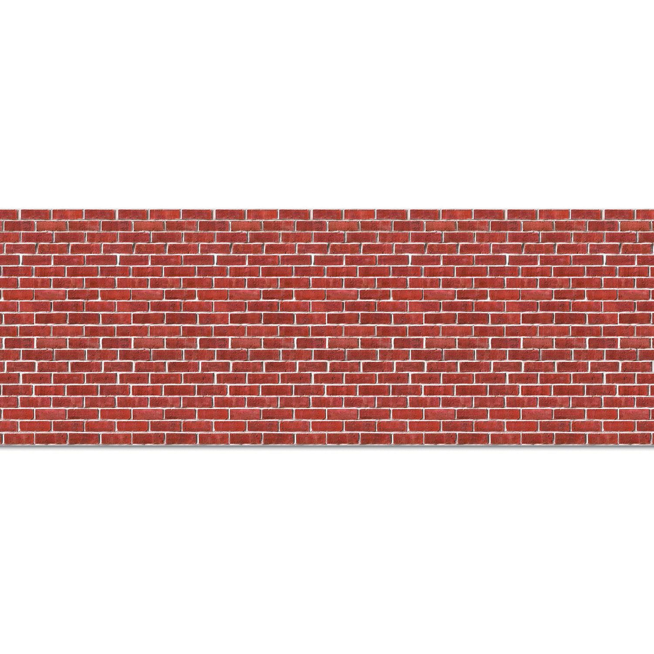 Beistle Christmas Brick Wall Backdrop