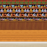 Christmas Santa's Workshop Backdrop