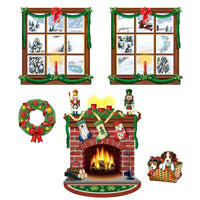 Beistle Indoor Christmas Decor Props (5/Pkg)