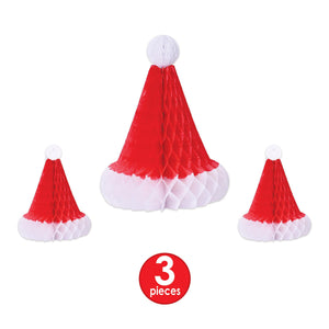 Bulk Tissue Santa Hats (12 Pkgs Per Case) by Beistle