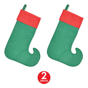 Bulk Felt Elf Stocking (12 Per Case) by Beistle