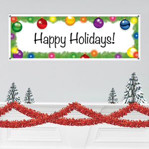 Holiday Sign Banner Decoration