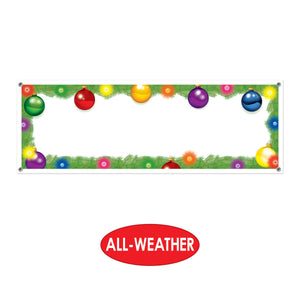 Holiday Sign Banner Decoration