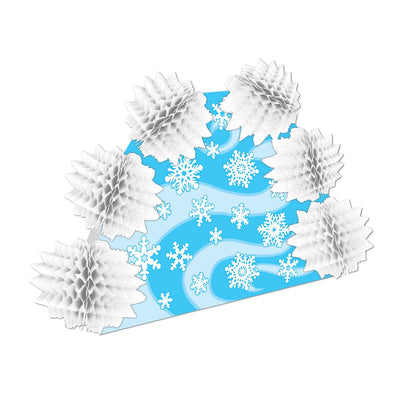 Beistle Christmas Snowflake Pop-Over Centerpiece
