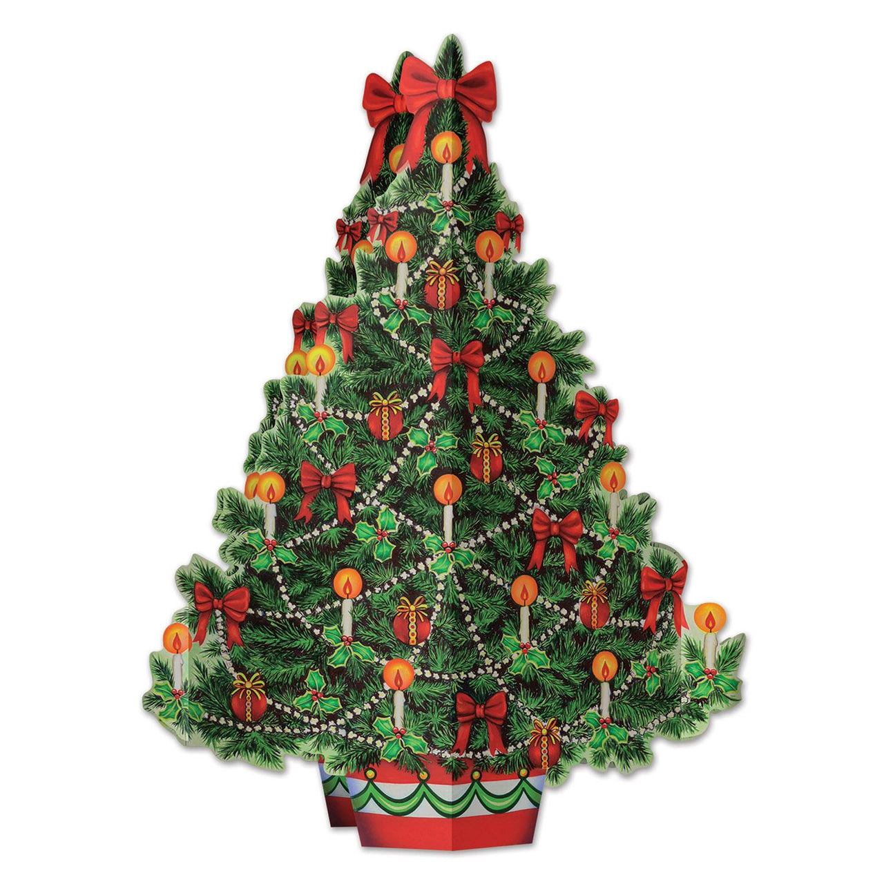 Beistle 3-D Christmas Tree Centerpiece
