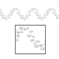Beistle Christmas Gleam 'N Flex Snowflake Garland