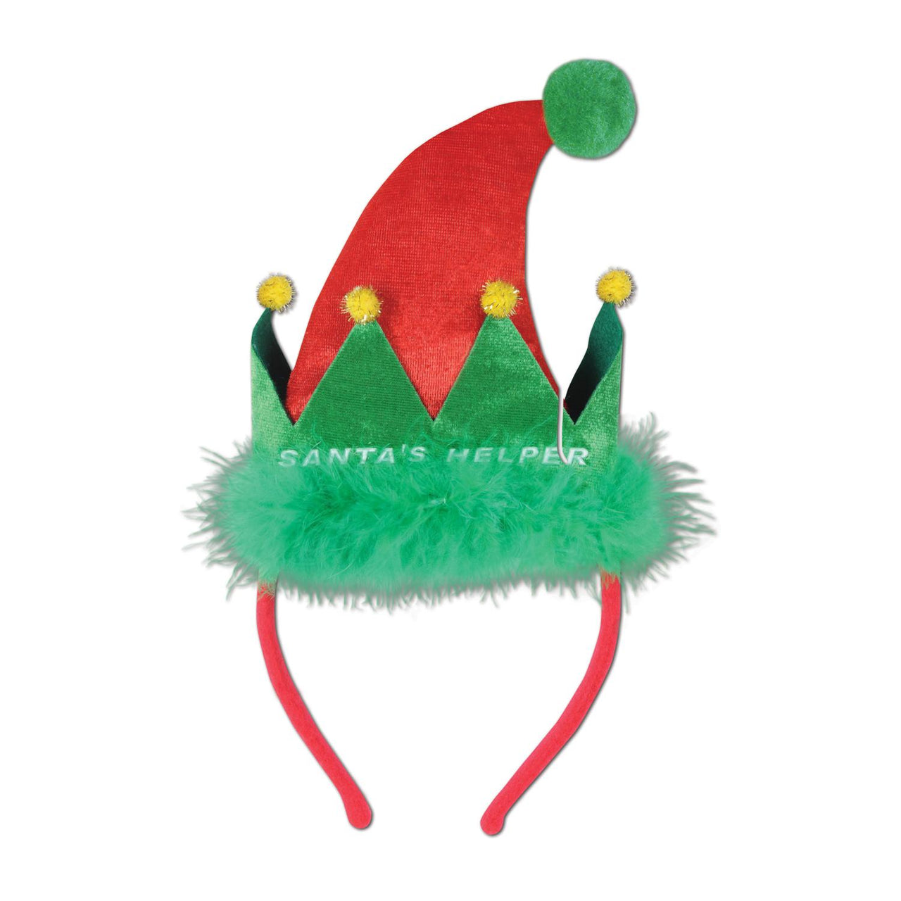 Beistle Christmas Santa's Helper Headband