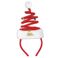 Beistle Christmas Springy Santa Headband