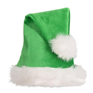 Beistle Christmas Santa Hat - Green