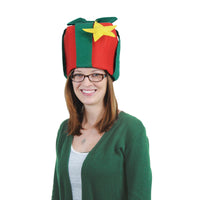 Felt Christmas Gift Hat, party supplies, decorations, The Beistle Company, Winter/Christmas, Bulk, Holiday Party Supplies, Christmas Party Supplies, Christmas Stuff to Wear