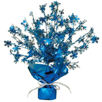Beistle Christmas Snowflake Gleam 'N Burst Centerpiece