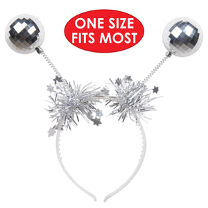 Silver Ball Boppers, party supplies, decorations, The Beistle Company, Winter/Christmas, Bulk, Holiday Party Supplies, Christmas Party Supplies, Christmas Stuff to Wear