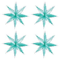 2-Tone Metallic Snowflakes, party supplies, decorations, The Beistle Company, Winter/Christmas, Bulk, Holiday Party Supplies, Christmas Party Supplies, Christmas Party Decorations, Snowflakes Christmas Decorations