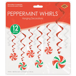 Bulk Peppermint Whirls (Case of 72) by Beistle