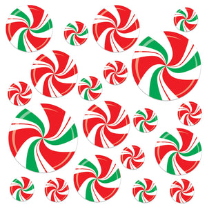 Beistle Christmas Peppermint Cutouts (20/Pkg)